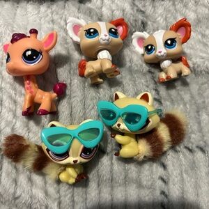 5 littlest pet shop toys